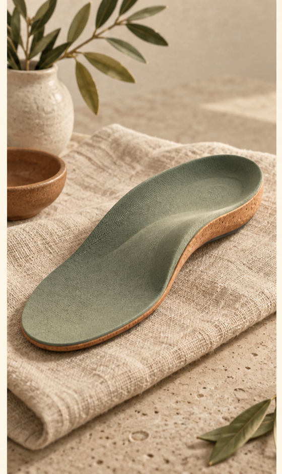 3D foot scan illustration